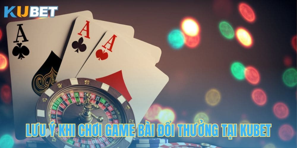 Những lưu ý cần nắm khi chơi game bài đổi thưởng